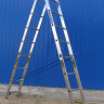 Лестница-стремянка Алюмет двухсекционная универсальная 5208 2x8
