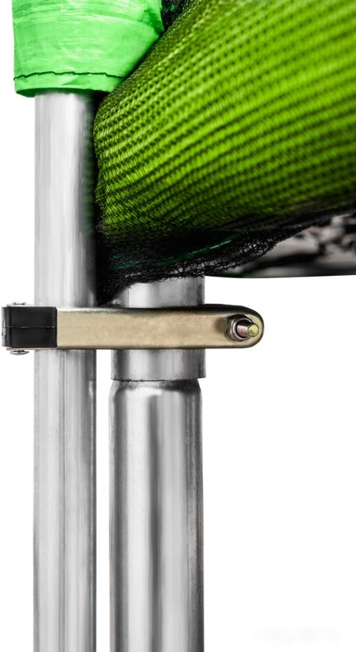 Батут Alpin 4.65 м с защитной сеткой и лестницей