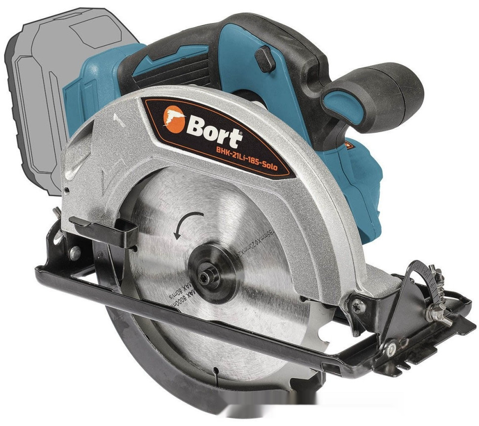 Дисковая (циркулярная) пила BORT BHK-21Li-185 Solo (без АКБ)