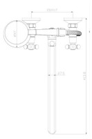 Смеситель RedBlu Retro 239500000