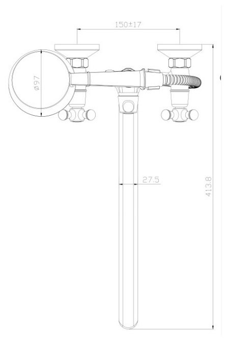 Смеситель RedBlu Retro 239500000