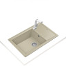 Кухонная мойка Teka Stone 60 S-TG 1B 1D (топаз бежевый)