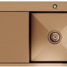 Кухонная мойка Mixline Pro 552920 (бронза, с сифоном)