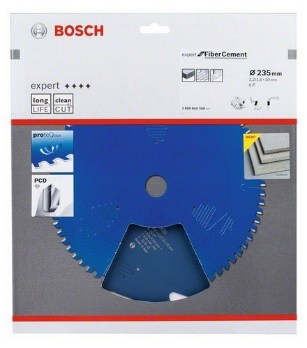Пильный диск по композитным материалам Bosch Expert for Fiber Cement 235x30