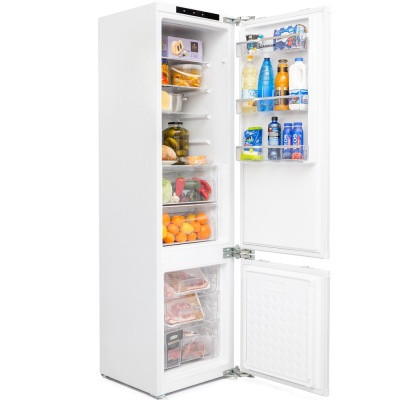 Холодильник с морозильником SCANDILUX CNFBI210E