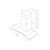 Вытяжка Elica Circus IX/A/90 68116392A