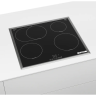 Индукционная варочная панель Bosch PIF645BB5E, цвет панели черный, цвет рамки серебристый