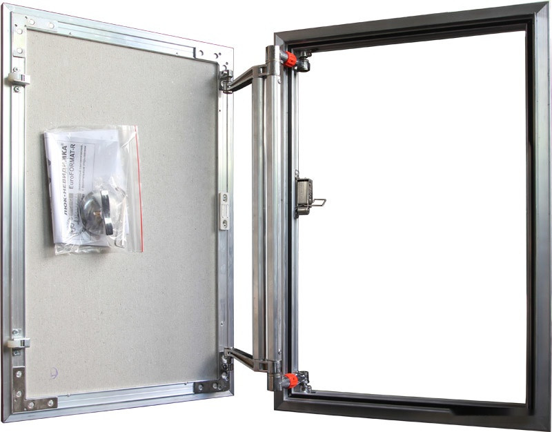 Люк под плитку Практика Евроформат Р АТР (40x100 см)