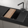 Кухонная мойка Granula ES-6202 (черный)