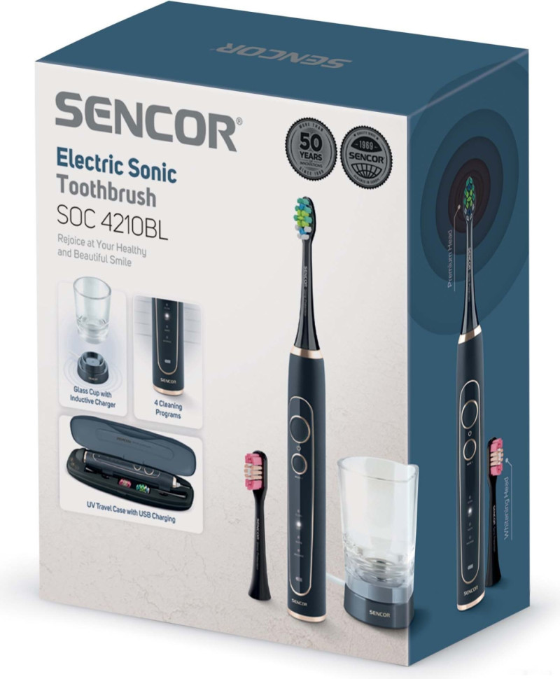 Электрическая зубная щетка Sencor SOC 4210BL