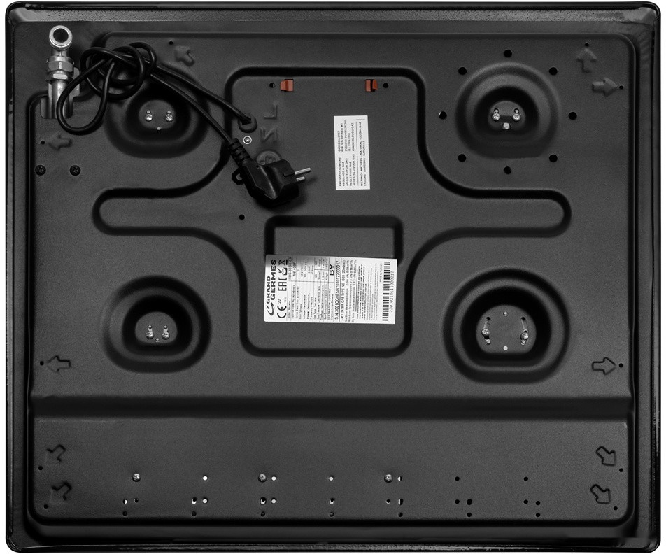 Варочная панель GrandGermes HDG-60BK-CX