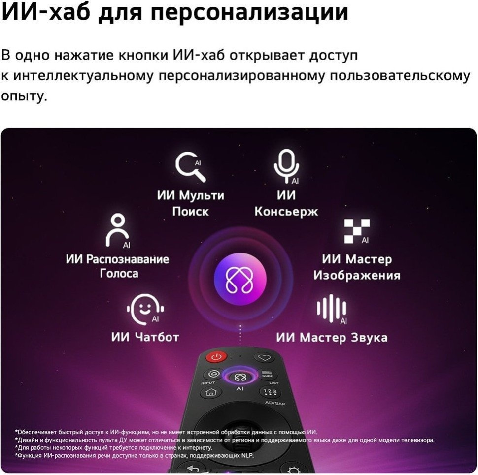 Телевизор LG QNED evo AI QNED8M 75QNED8MB6A
