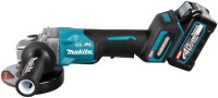 Угловая шлифмашина Makita GA013GU201 (с 2-мя АКБ, кейс)