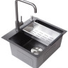 Кухонная мойка Avina HM5045 PVD (графит)