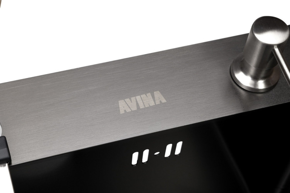 Кухонная мойка Avina HM5045 PVD (графит)
