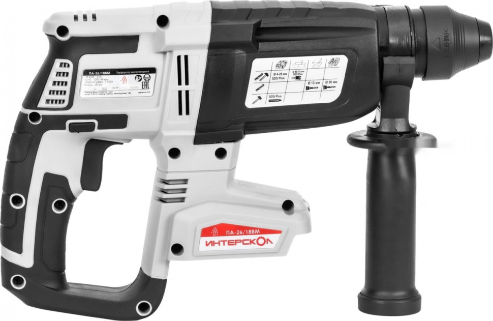 Перфоратор Интерскол ПА-26/18ВM (с 2-мя АКБ, кейс)