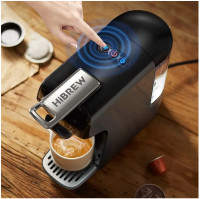 Капсульная кофеварка Hibrew H9A ST-504 (серый)