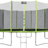 Батут Alpin 4.90 м с защитной сеткой и лестницей
