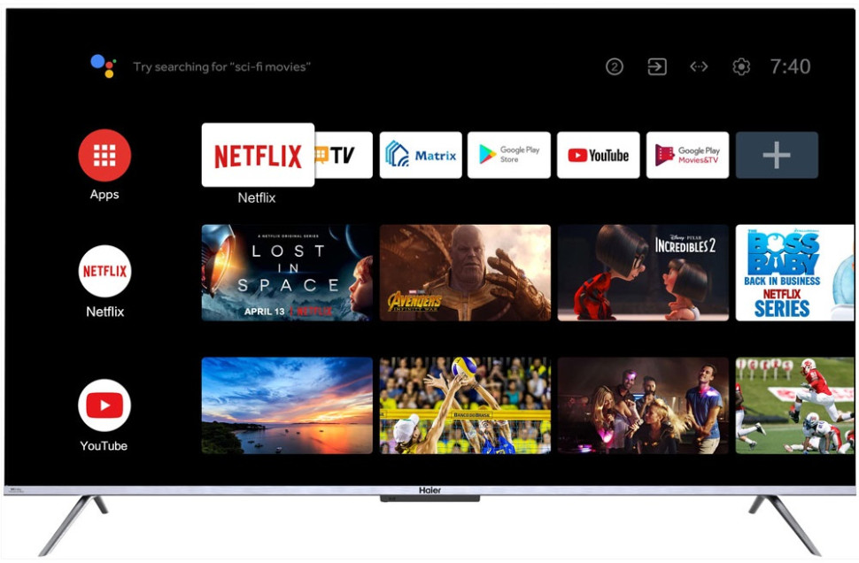 Телевизор HAIER 75 Smart TV S3