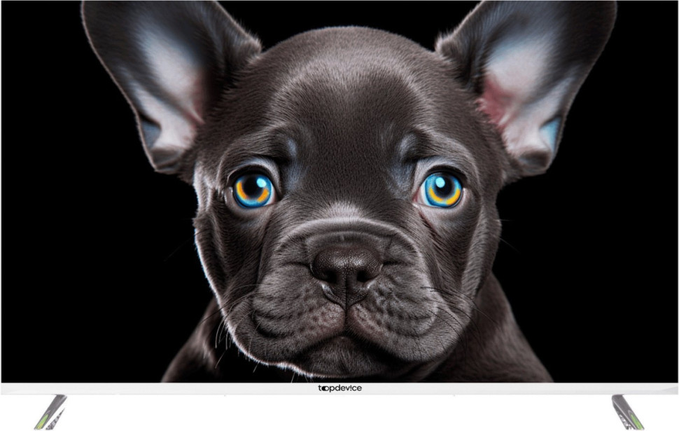 Телевизор TopDevice 43" 4K OS SALUTE TV (белый)