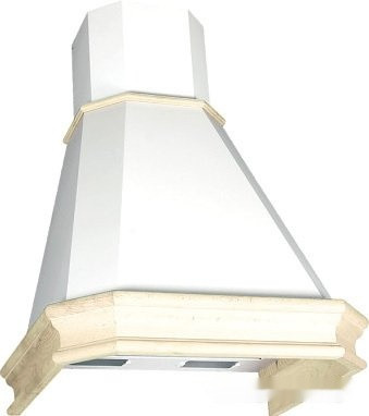 Вытяжка Elikor Пергола 90П-650-П3Л 281755 (бежевый/дуб неокрашенный, съемное обрамление)