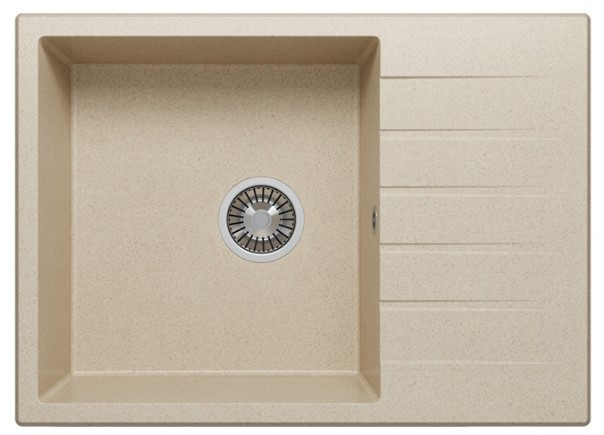 Кухонная мойка Polygran Deka 700 (опал)