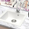 Кухонная мойка Berge BR-4803 (белый матовый)