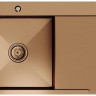 Кухонная мойка Mixline Pro 552921 (бронза, с сифоном)