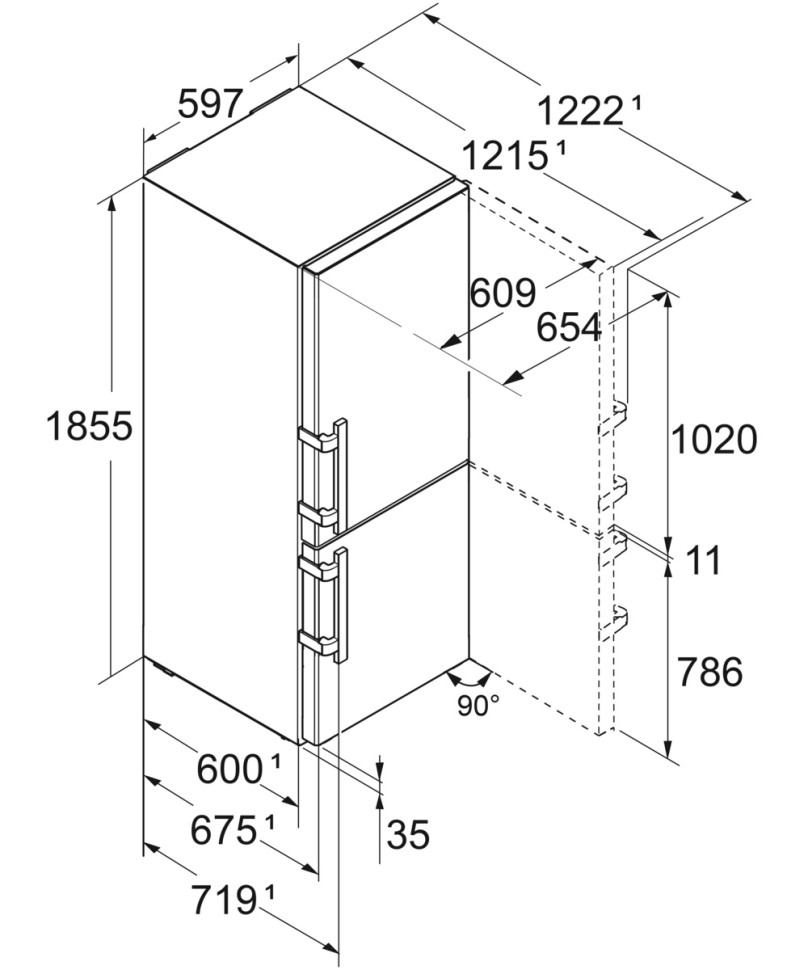 Холодильник Liebherr CNd 5253 Prime