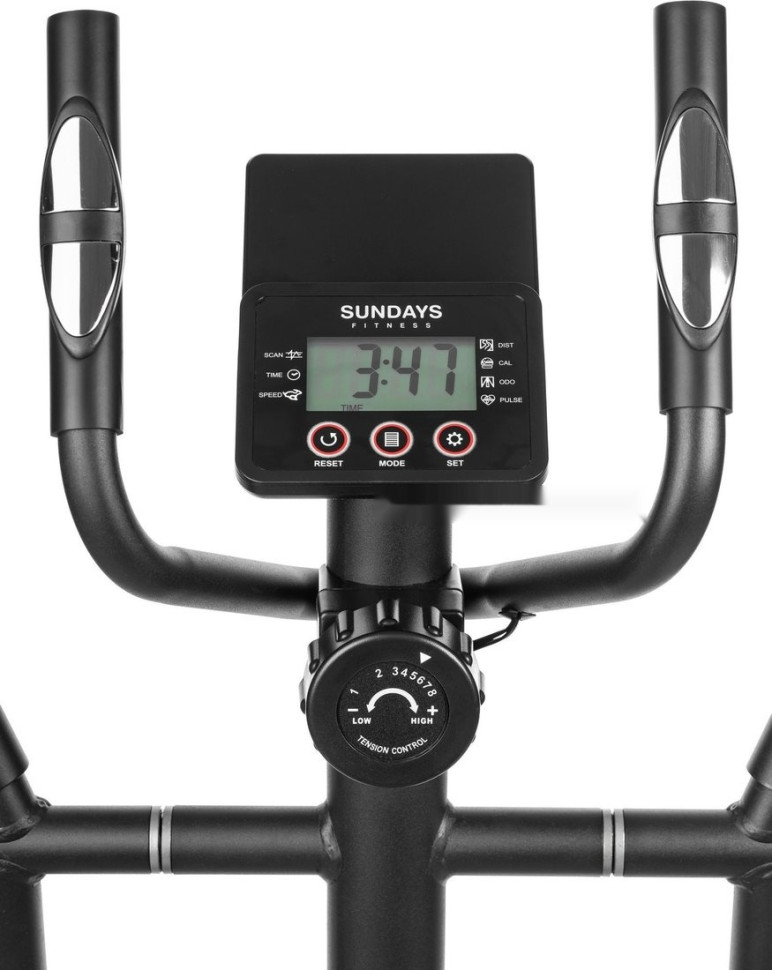 Эллиптический тренажер Sundays ES-9301 (белый)