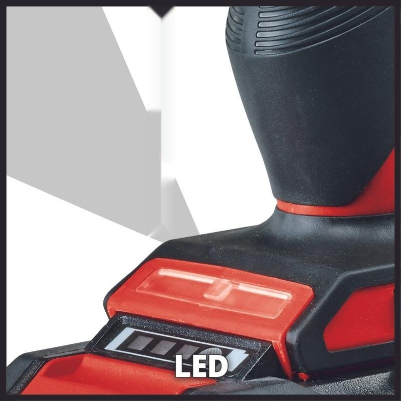 Дрель-шуруповерт Einhell E-CD 18/45 3X-Li 4513990 (с 1-им АКБ, кейс)