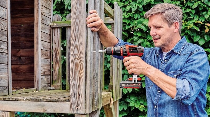 Дрель-шуруповерт Einhell E-CD 18/45 3X-Li 4513990 (с 1-им АКБ, кейс)