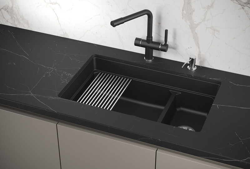 Кухонная мойка Granula KS-7304 (шварц)