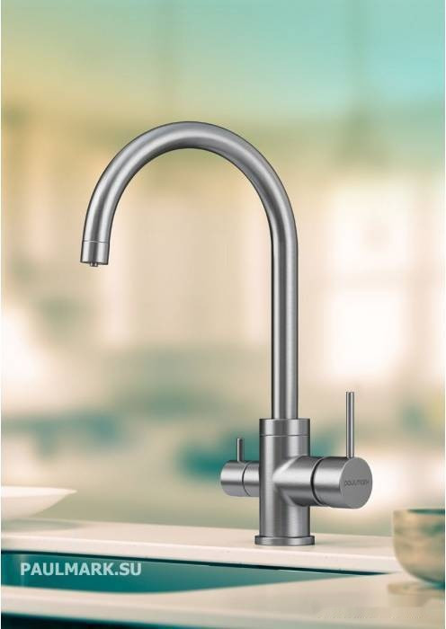 Смеситель Paulmark Essen Es213211-402 (серый металлик)