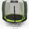 Батут Calviano Outside Master Green 252 см - 8ft (внешняя сетка, с лестницей)