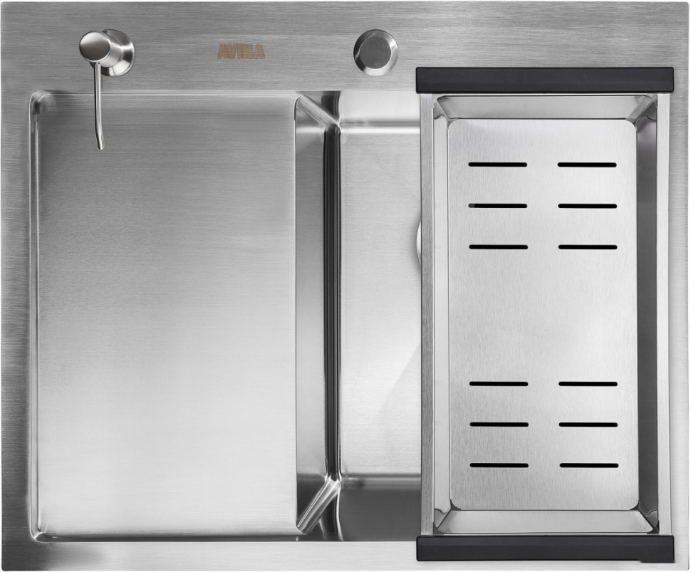Кухонная мойка Avina HM5848R (нержавеющая сталь)