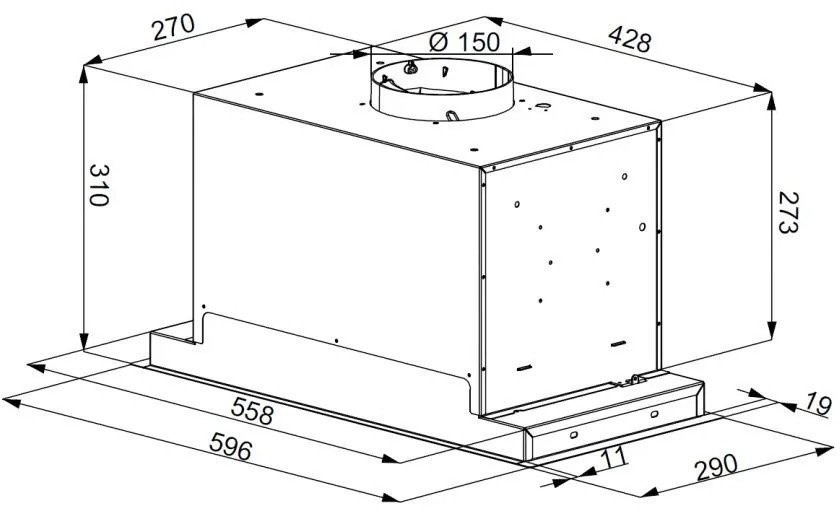 Вытяжка Konigin Extra 60 (белый)