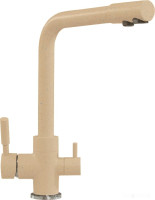 Смеситель Polygran Высокий Дуо (бежевый 27)
