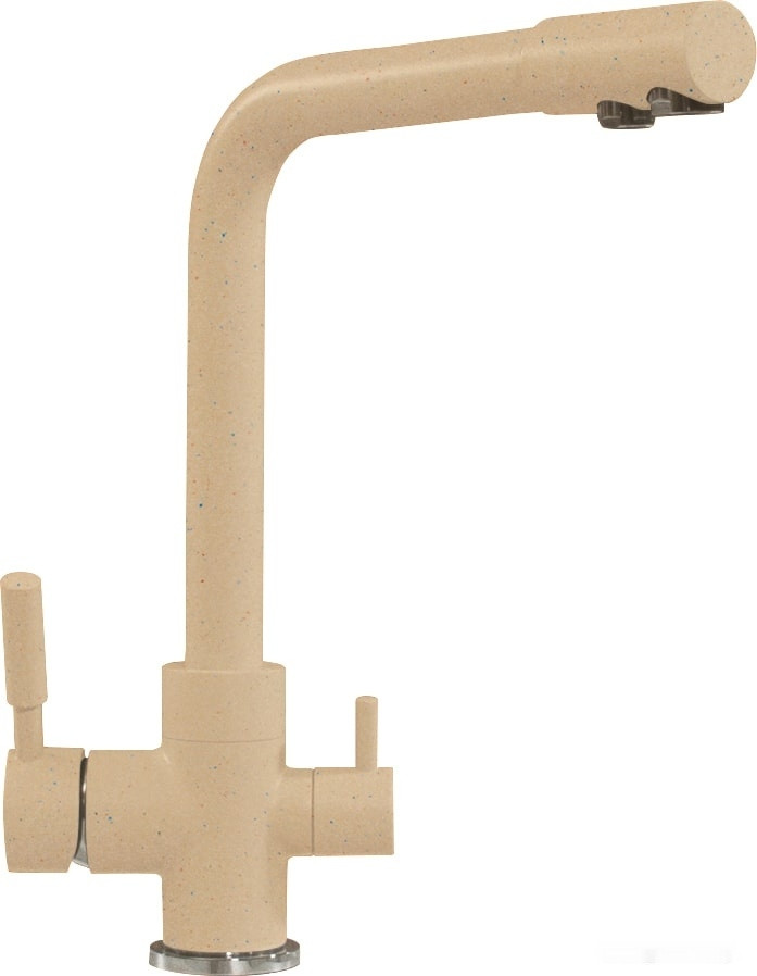 Смеситель Polygran Высокий Дуо (бежевый 27)