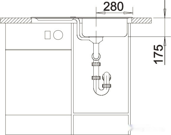 Кухонная мойка Blanco Legra 45 S