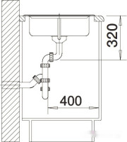 Кухонная мойка Blanco Legra 45 S