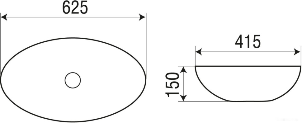 Умывальник Weltwasser Elbach 3077