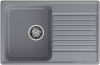 Кухонная мойка GranFest QUARZ Z-78 (темно-серый)