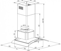 Вытяжка GrandGermes Brela 60 (белый)
