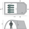 Палатка BTrace Osprey 4