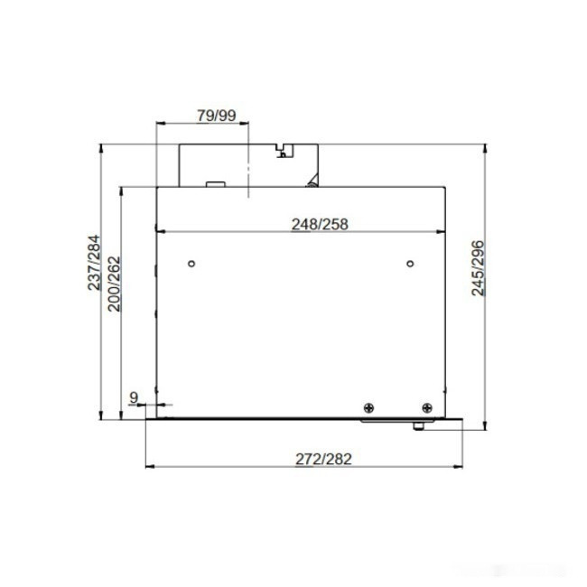 Вытяжка Elikor Box 52П-700 213858 (черный)