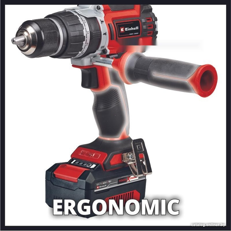 Ударная дрель-шуруповерт Einhell TP-CD 18/60 Li-i BL 4514208 (с 2-мя АКБ, кейс)