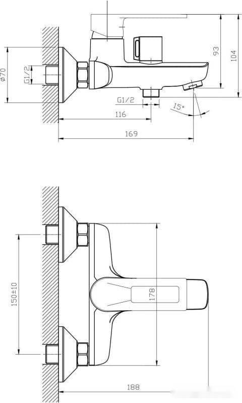 Смеситель ESKO Belgrade BD 54