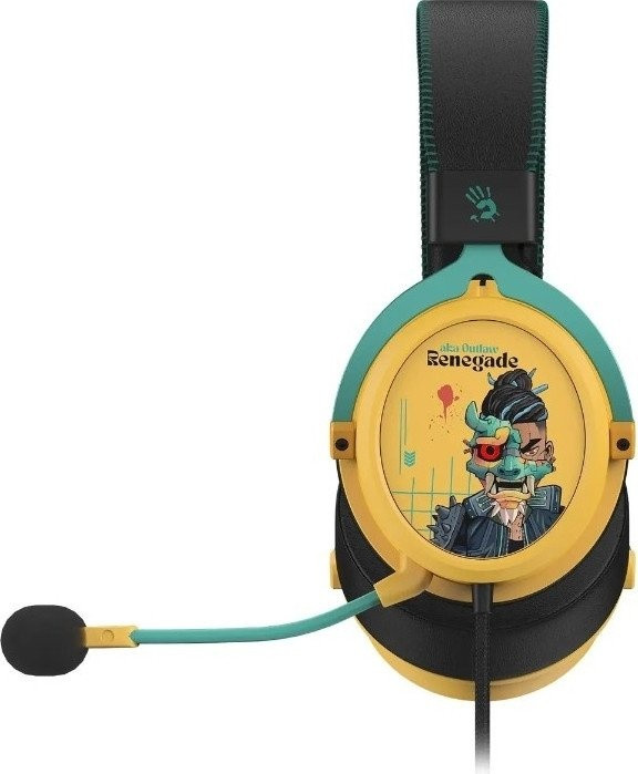 Наушники A4Tech Bloody M595 Renegade (желтый)