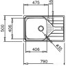 Кухонная мойка Teka Universe 50 T-XP 1B 1D MAX MCTXT